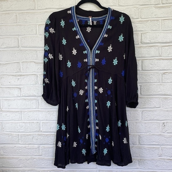 FREE PEOPLE Stargazer Embroidered Dress or Tunic - Picture 2 of 10